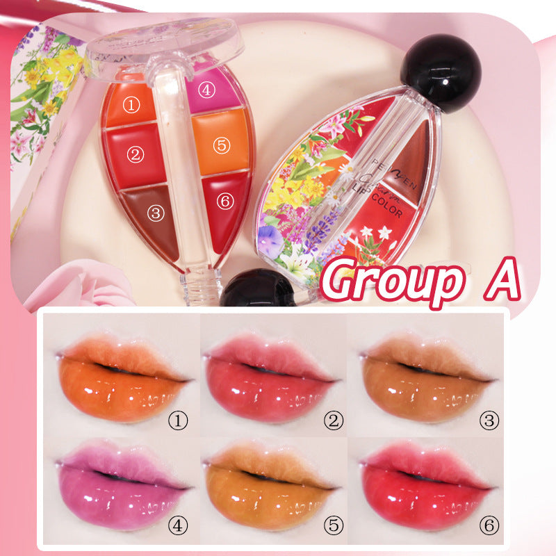 6 Color Lip Jelly