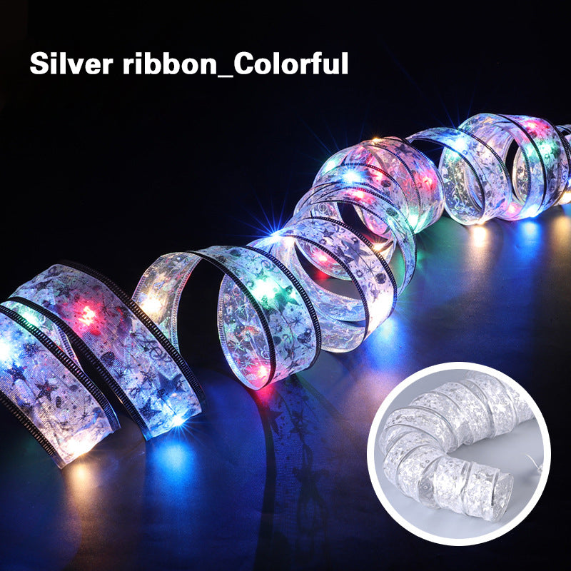 Christmas LED Light Strip Copper Wire Satin Light Strip