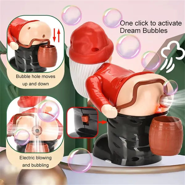 🎅Funny Santa Claus Bubble Modeling Of The Fart Fart