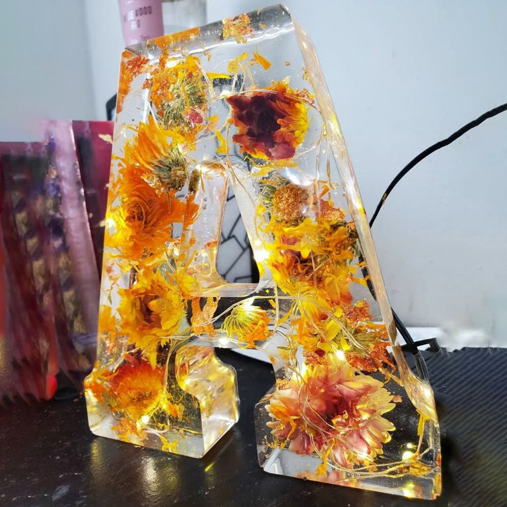 Handmade Floral Night Light