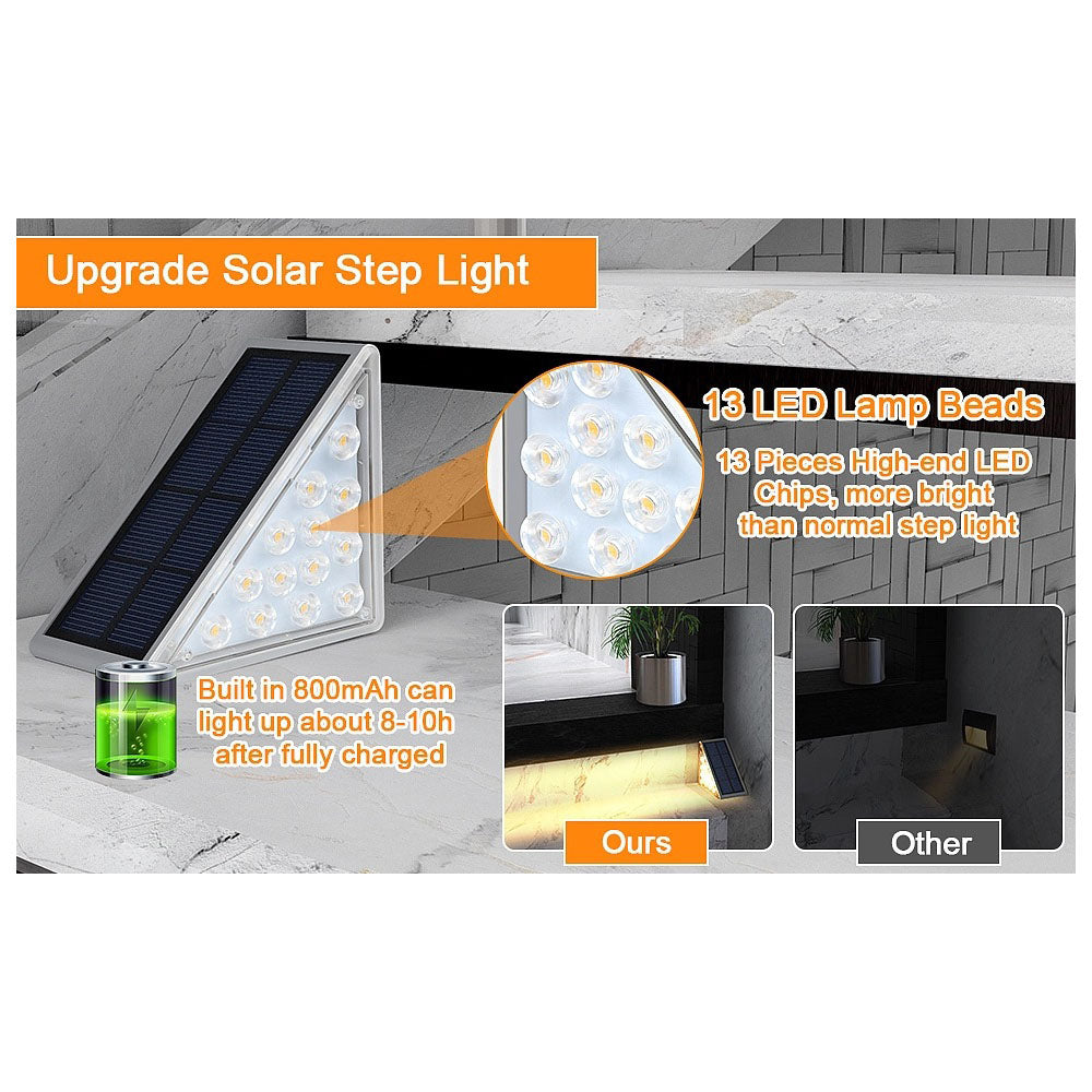 New Generation Of Solar Step Light