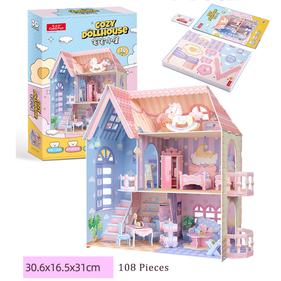 3D Puzzle Children - Princess Birthday Party Princess Castle