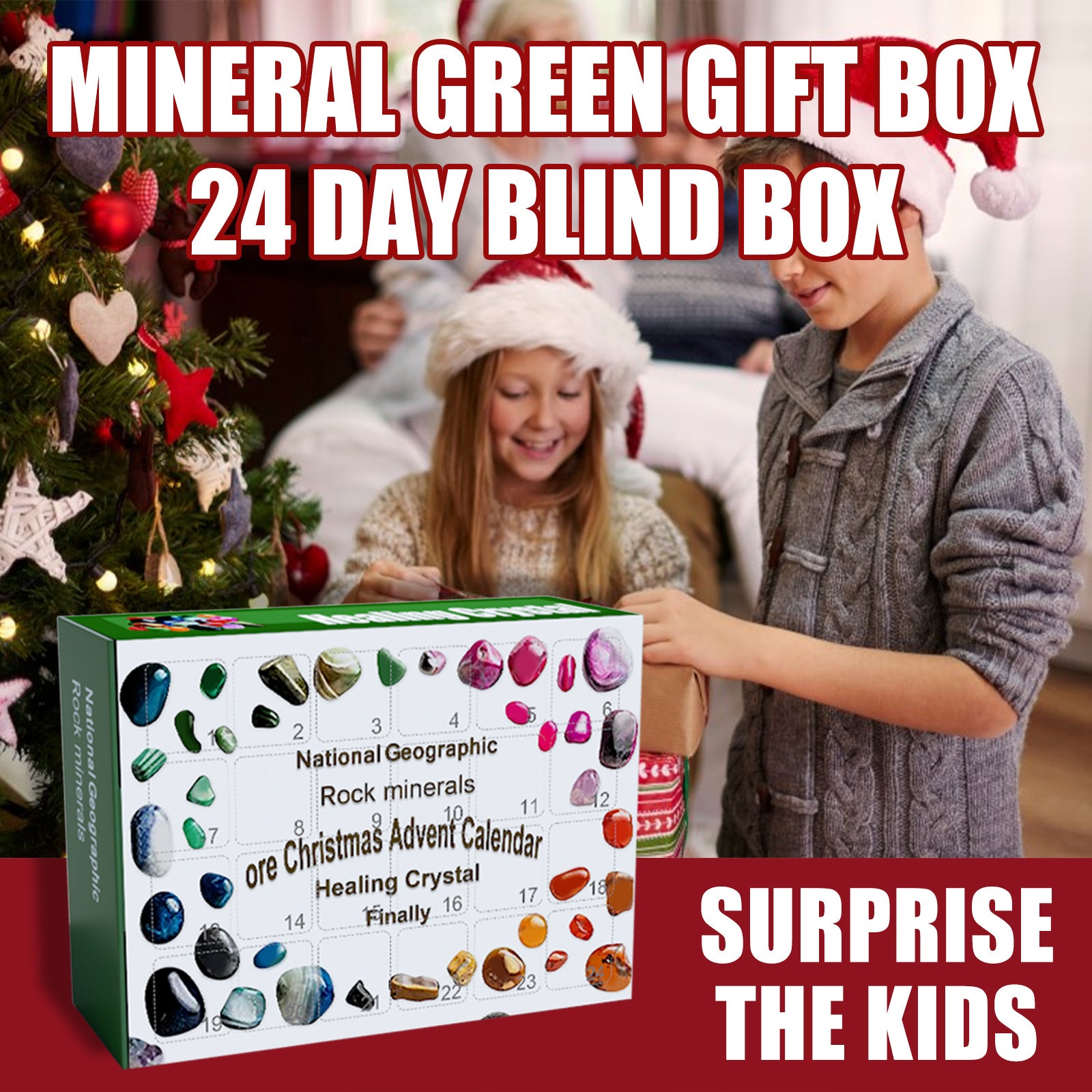 Crystal Ore Advent Calendar 2025-Contains 24 Crystal Ore Gifts