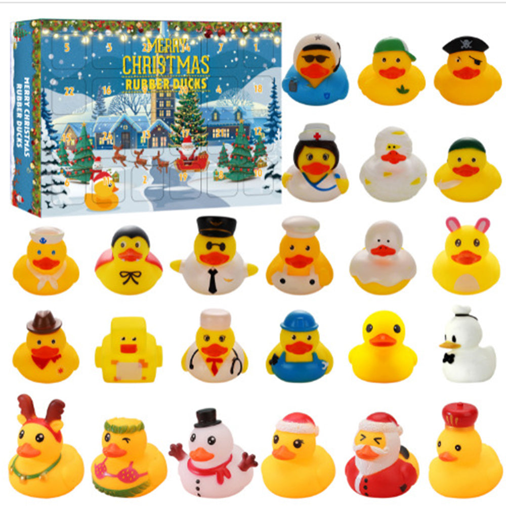 24pcs Cute Little Yellow Duck Blind Box Set