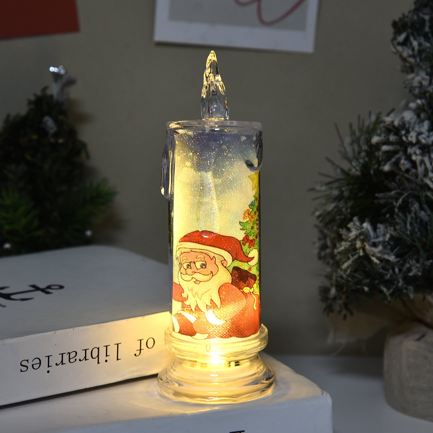 Christmas LED Simulation Atmosphere Candle