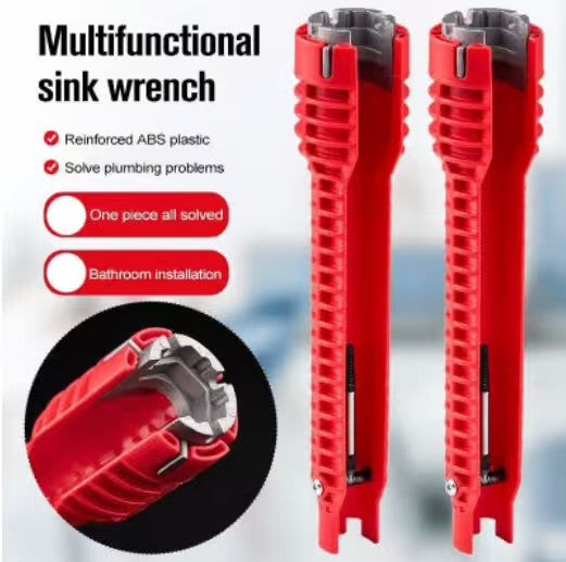 8-in-1/5-in-1 Sink Wrench