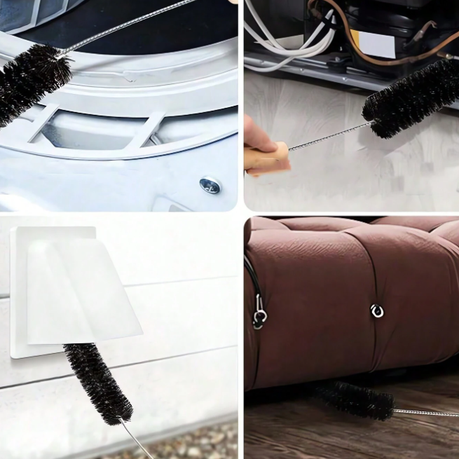 Long Flexible Cleaning Coil Brush