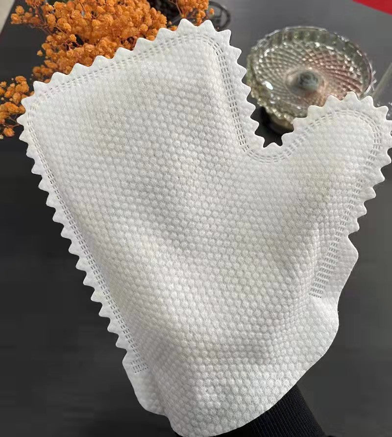 Fish Scale Cleaning Duster Gloves