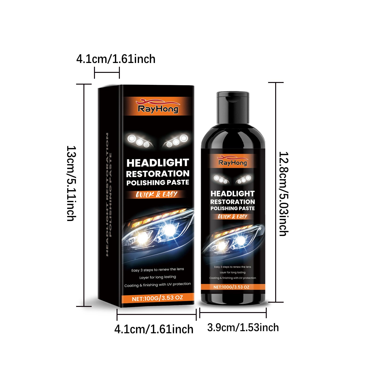 Car Headlight Polishing Agent