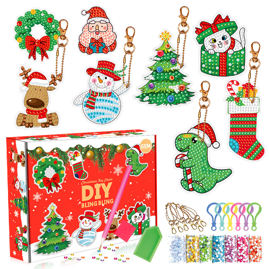 🤶Christmas Diamond Painting Sticker Kit