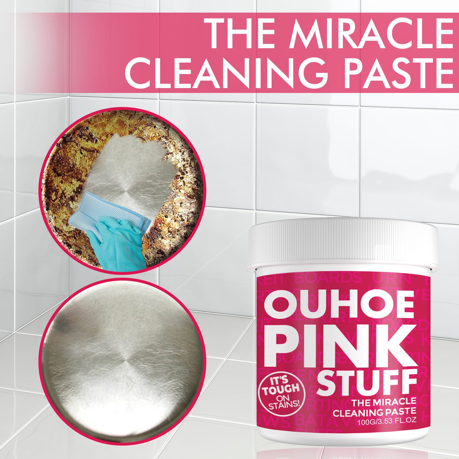 The Pink Stuff Cleaner Stainless Steels Cleaner