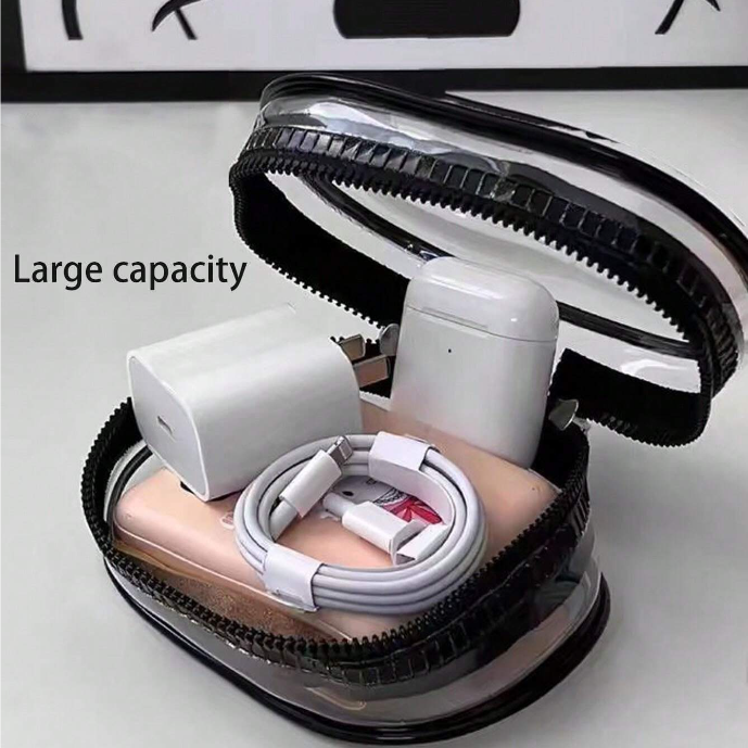 Mini Transparent Cable Organizer