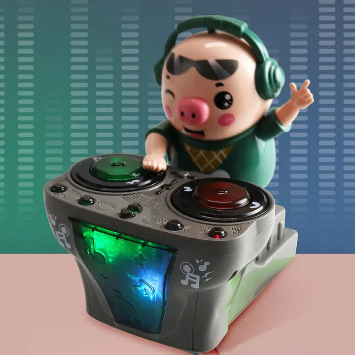 🎵DJ Swinging Piggy Toy