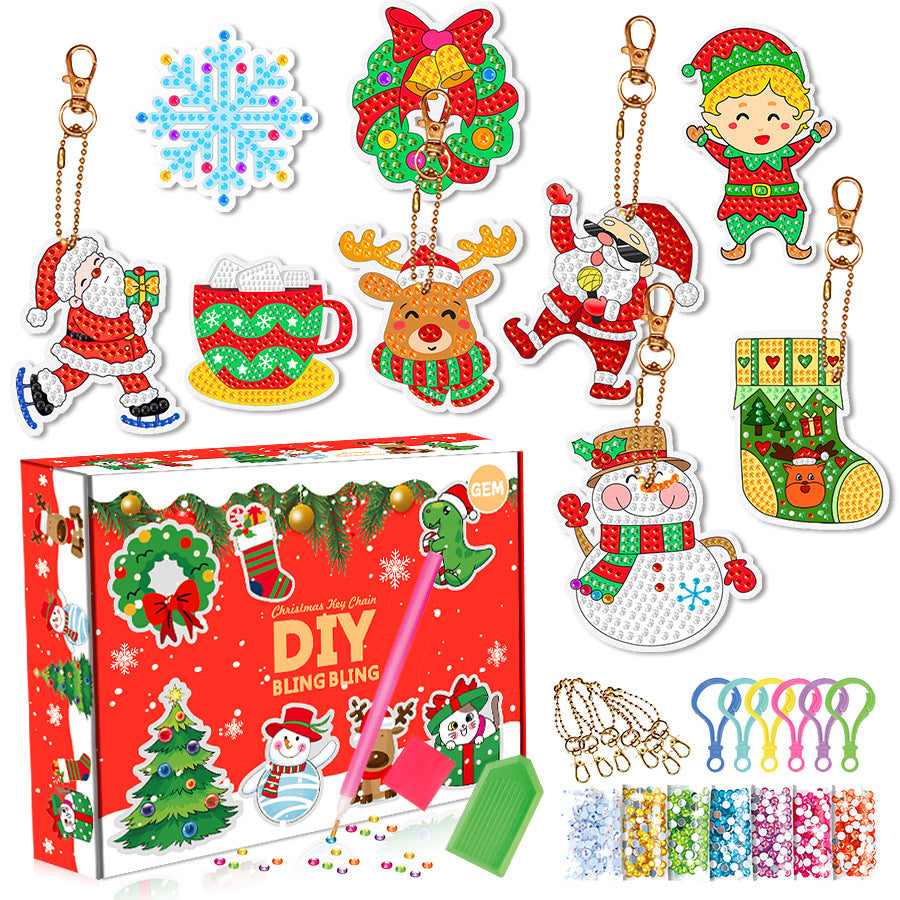 🤶Christmas Diamond Painting Sticker Kit