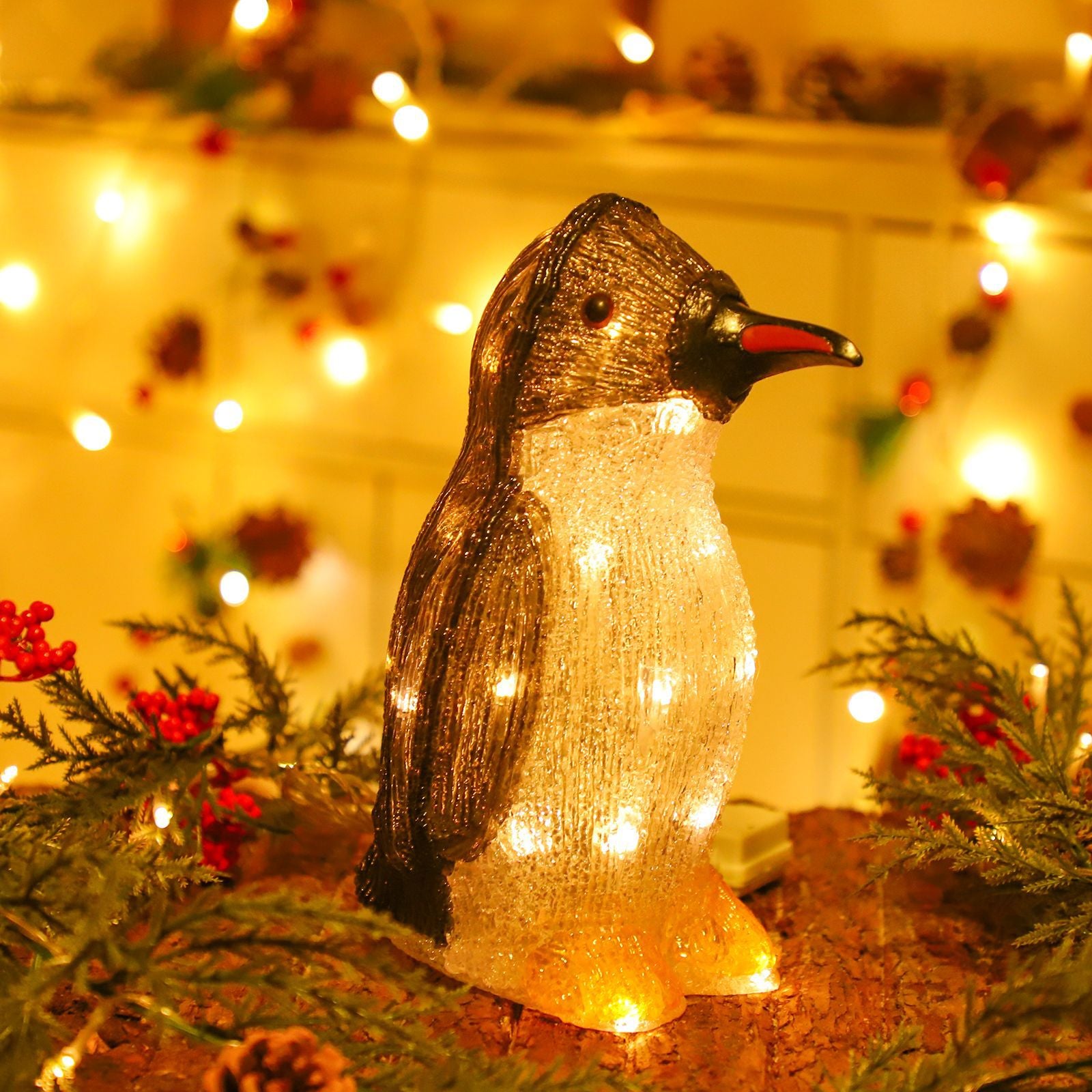 🎅3PCS Christmas Garden Penguin Light