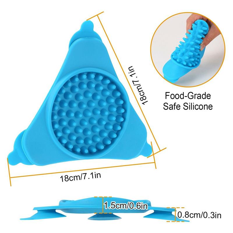 Silicone Food Plate For Pet Bathing