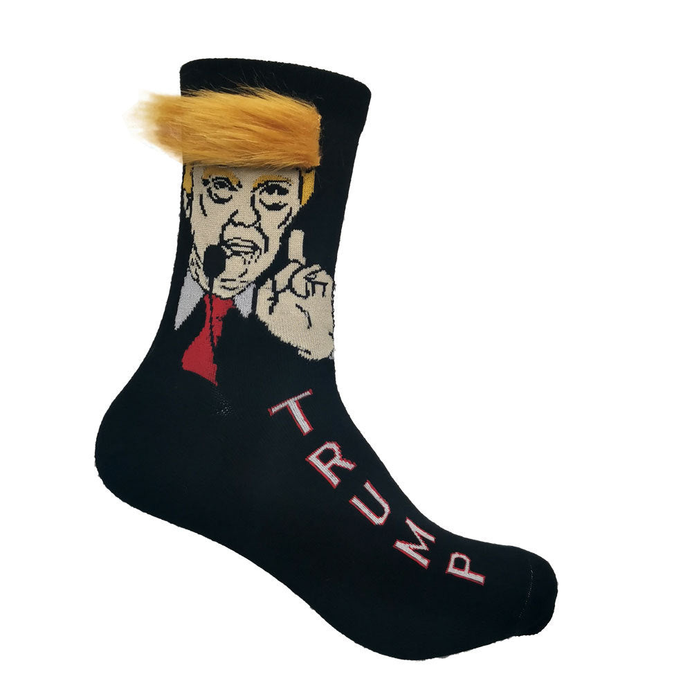 Trump Personalized Hair Socks