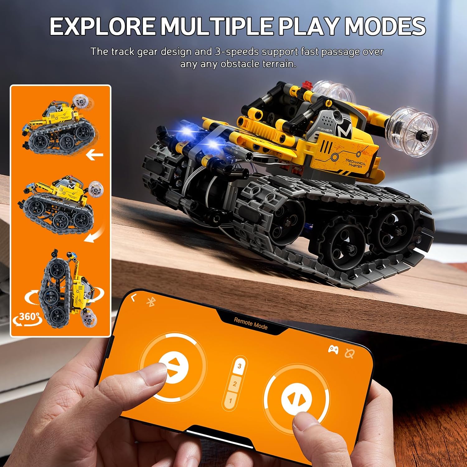 4 In1 Remote Control And APP Control Robot WALL-E