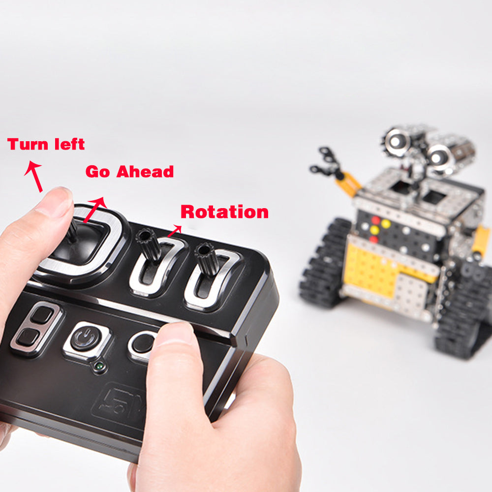 Metal Building Block Remote Control Robot