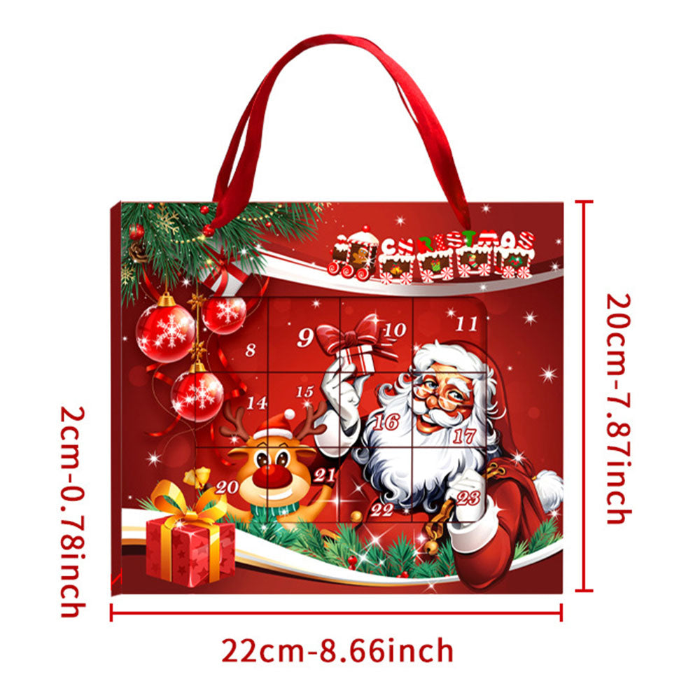 🎅🎄24-Pocket Christmas Puzzle DIY Jewelery Gift Set