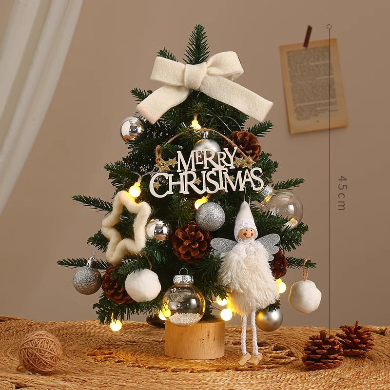 Mini Tabletop Xmas Tree, Small Christmas Tree With Lights