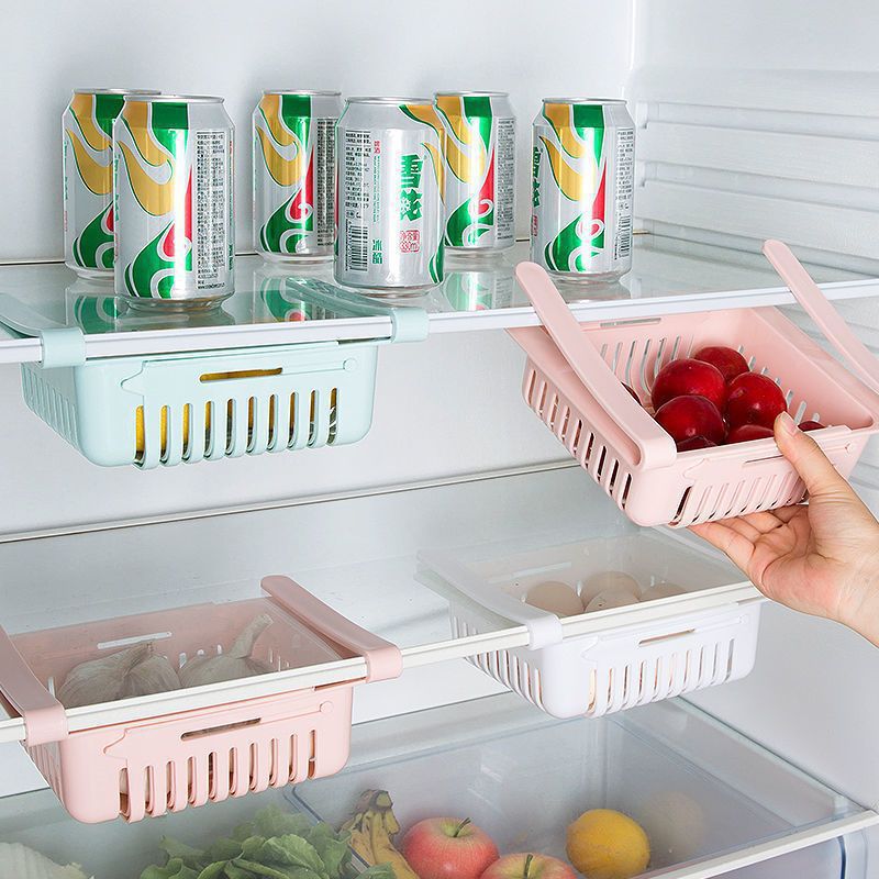 Kitchen Storage Refrigerator Partition Storage Rack