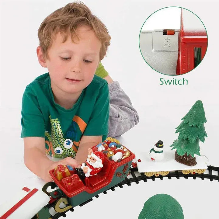 🎁🎅Christmas Electric Rail Car Train Toy