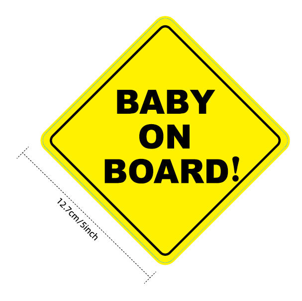 Safety 1st Baby On Board Sign Sticker