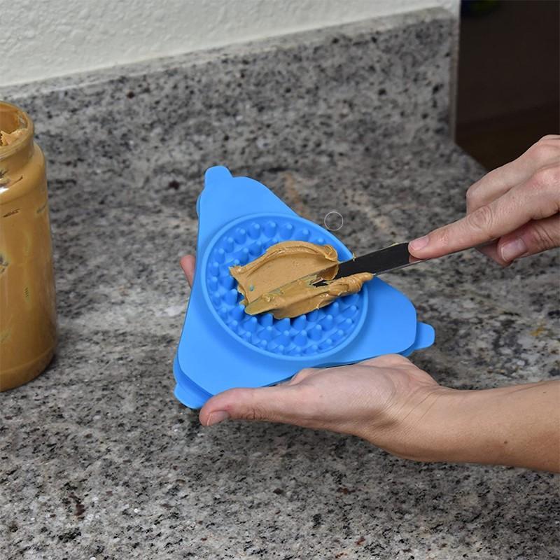 Silicone Food Plate For Pet Bathing