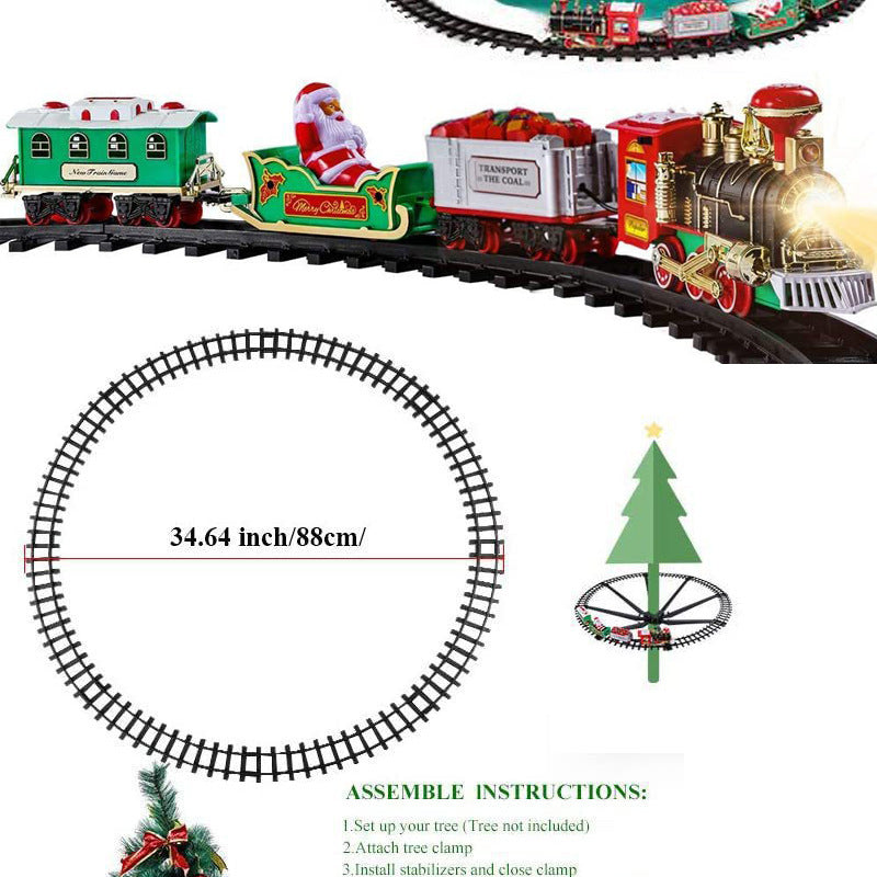 SANTA'S EXPRESS CHRISTMAS TRAIN SET