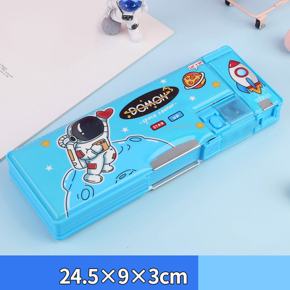 Pop Up Multifunction Pencil Case 【Simple Magnetic Buckle】