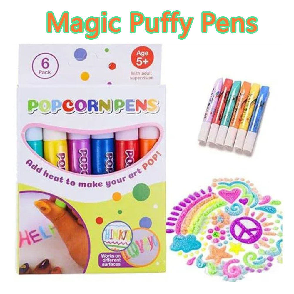 Magic Puffy Pens