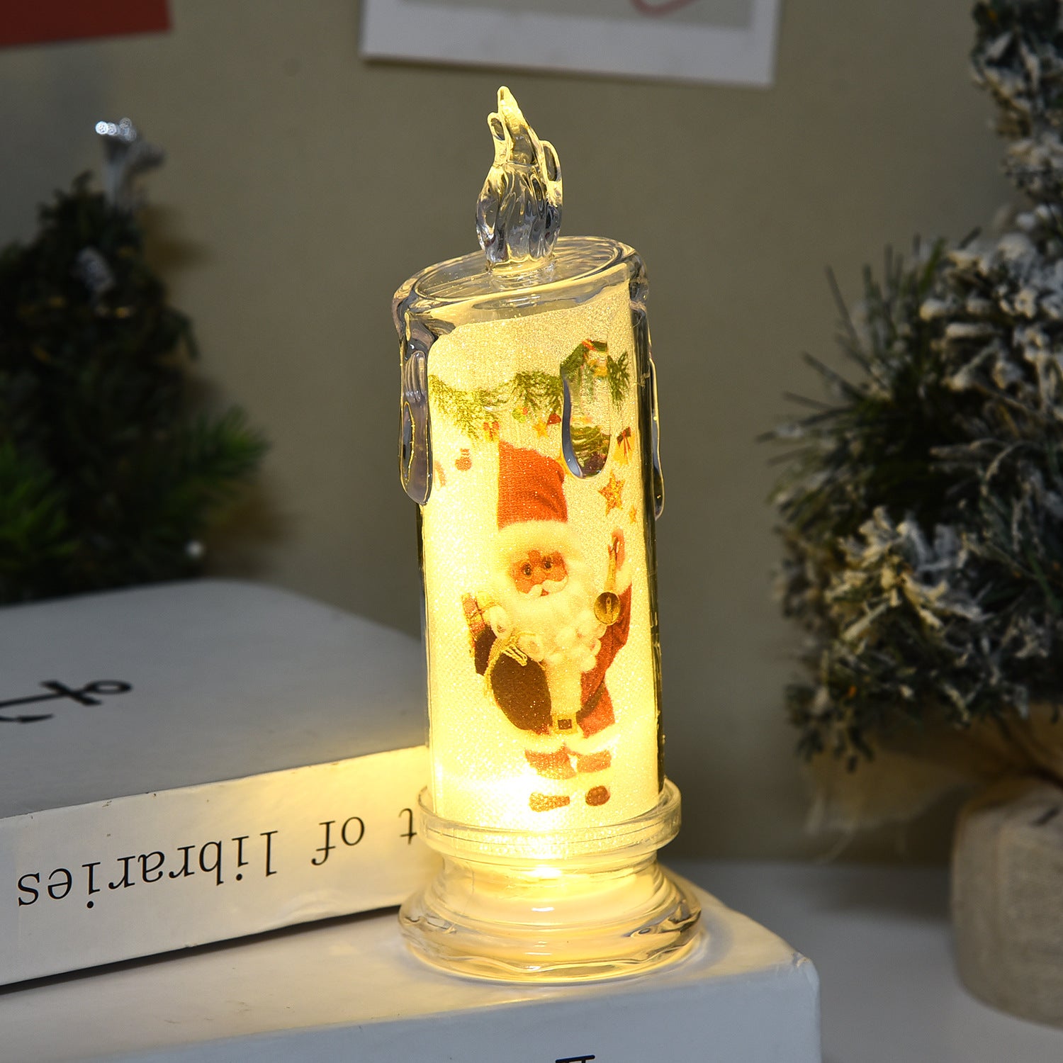 Christmas LED Simulation Atmosphere Candle