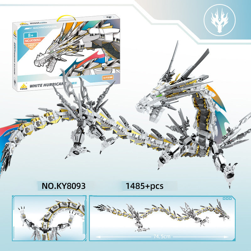 Titan Mecha Mechanical Tyrannosaurus Rex Deformation Model Assembly Building Blocks