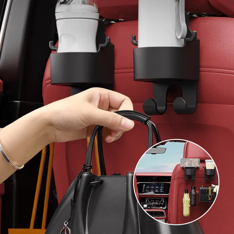 Multifunctional Hook For Car Seat Back