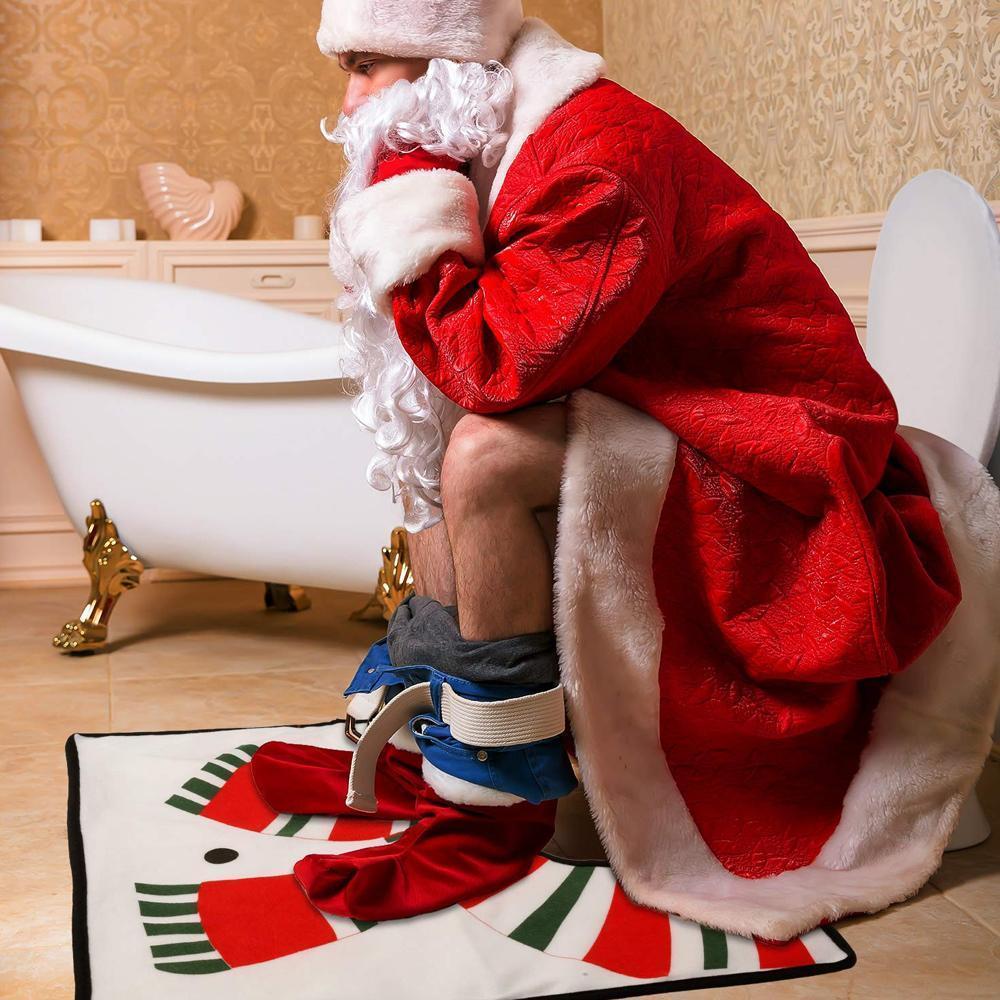 Christmas Toilet Seat Cover (1 Set)