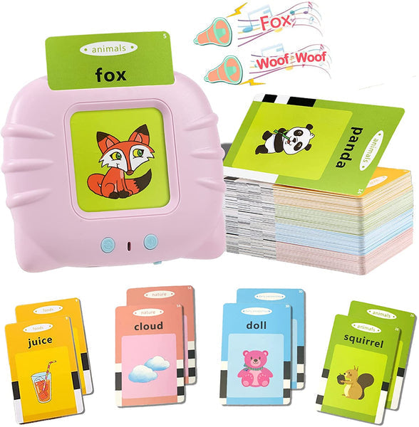 Talking Flash Cards Educational Toys For Toddlers Age 2-6