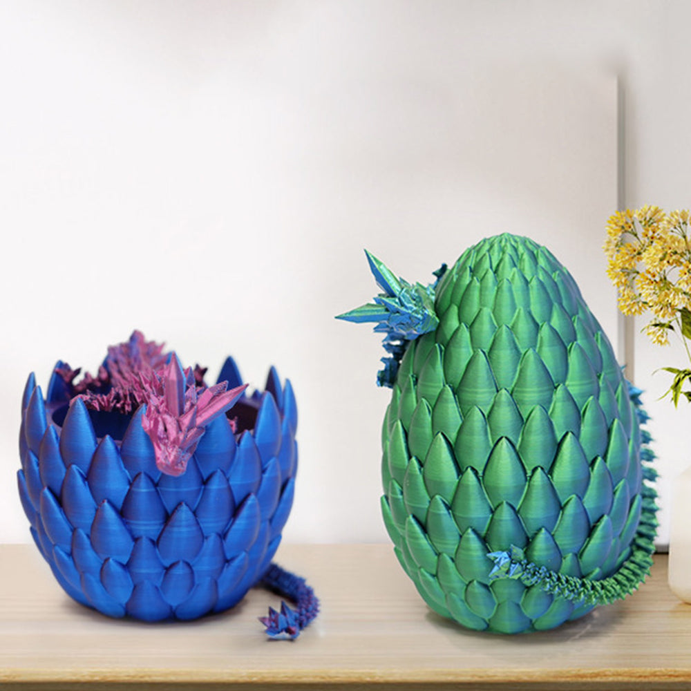 3D Printed Dragon Scale Egg Creative Toy Ornaments