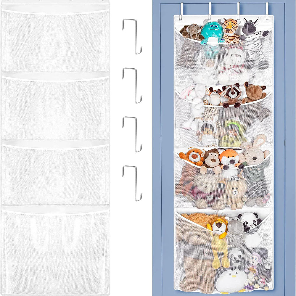 Storage For Stuffed Animals - Over Door Organizer For Stuffies