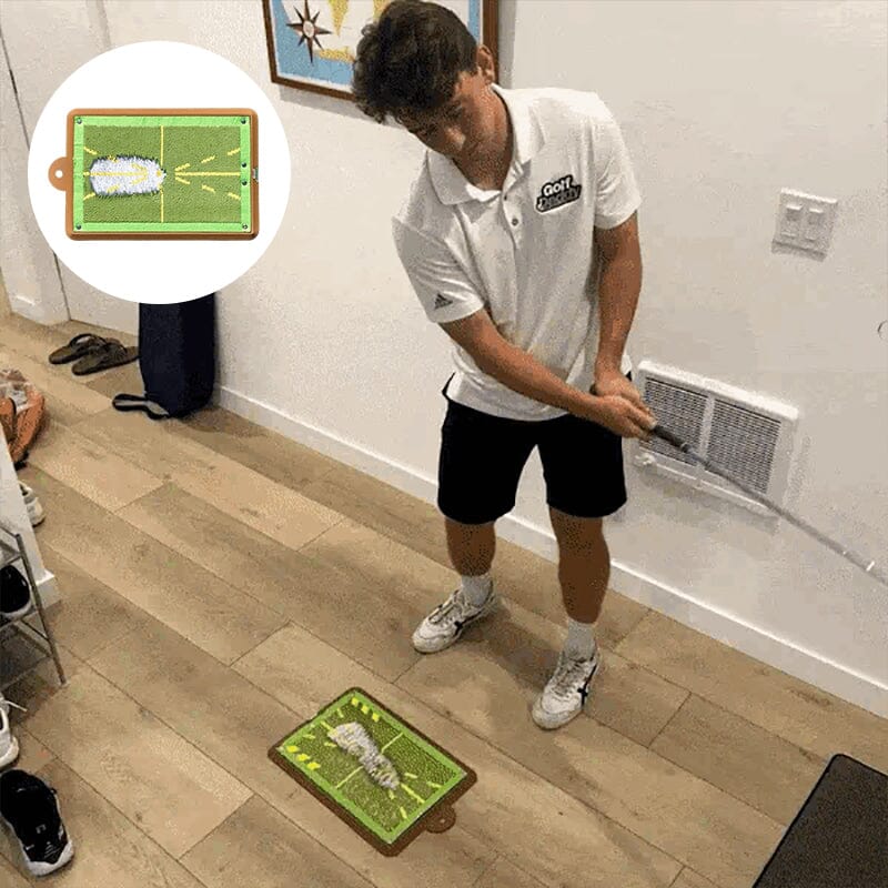 Golf Training Mat For Swing Detection Batting