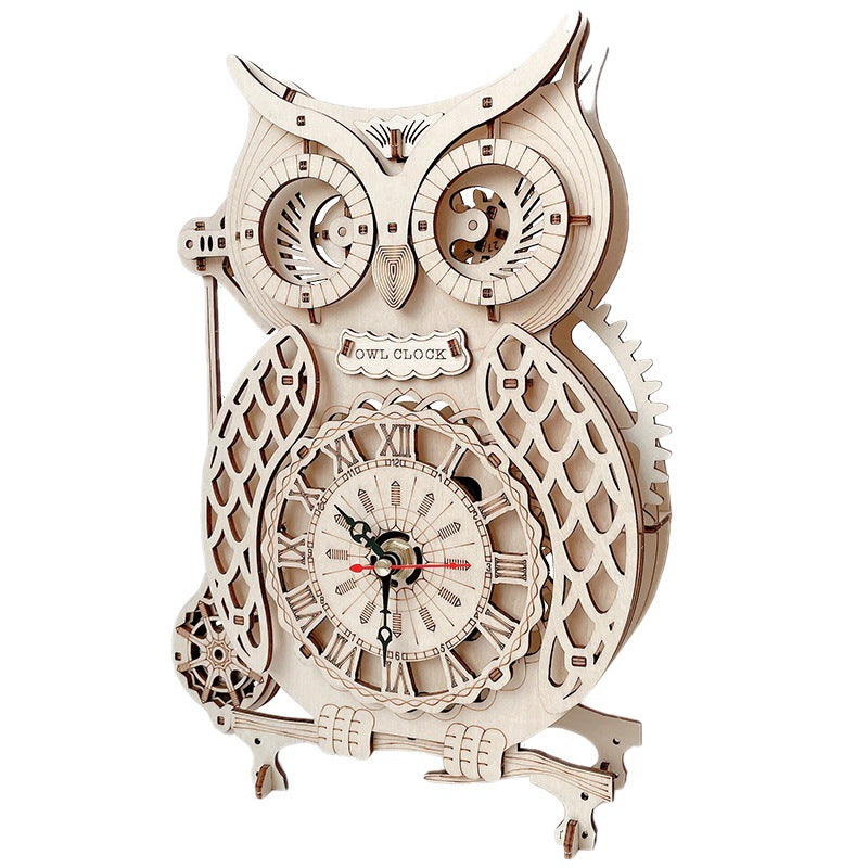 🦉3D Owl Super Wooden Mechanical Model Puzzle Set