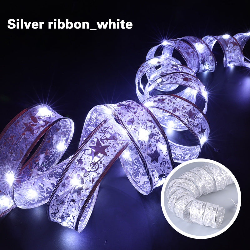 Christmas LED Light Strip Copper Wire Satin Light Strip