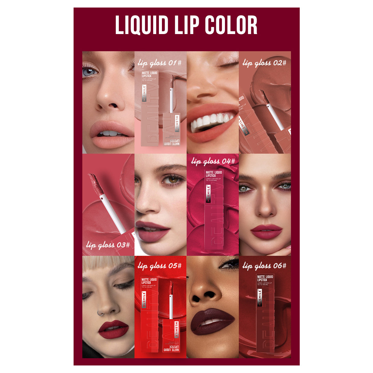 New Matte Ink Liquid Lipstick Super Stay Lipcolor Velvet Nude Non-stick Cup Lip