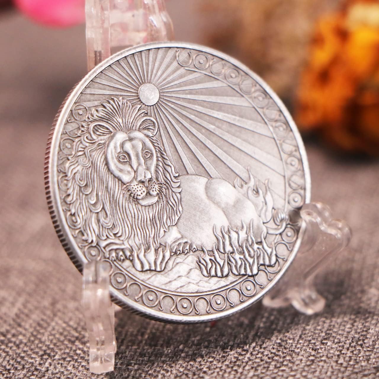 Commemorative Constellation Metal Coin Ornament Home Decoration Accessories Souvenir Gifts