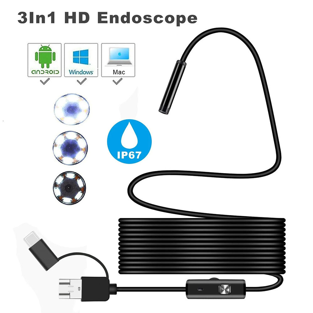 Endoscope Camera With Light