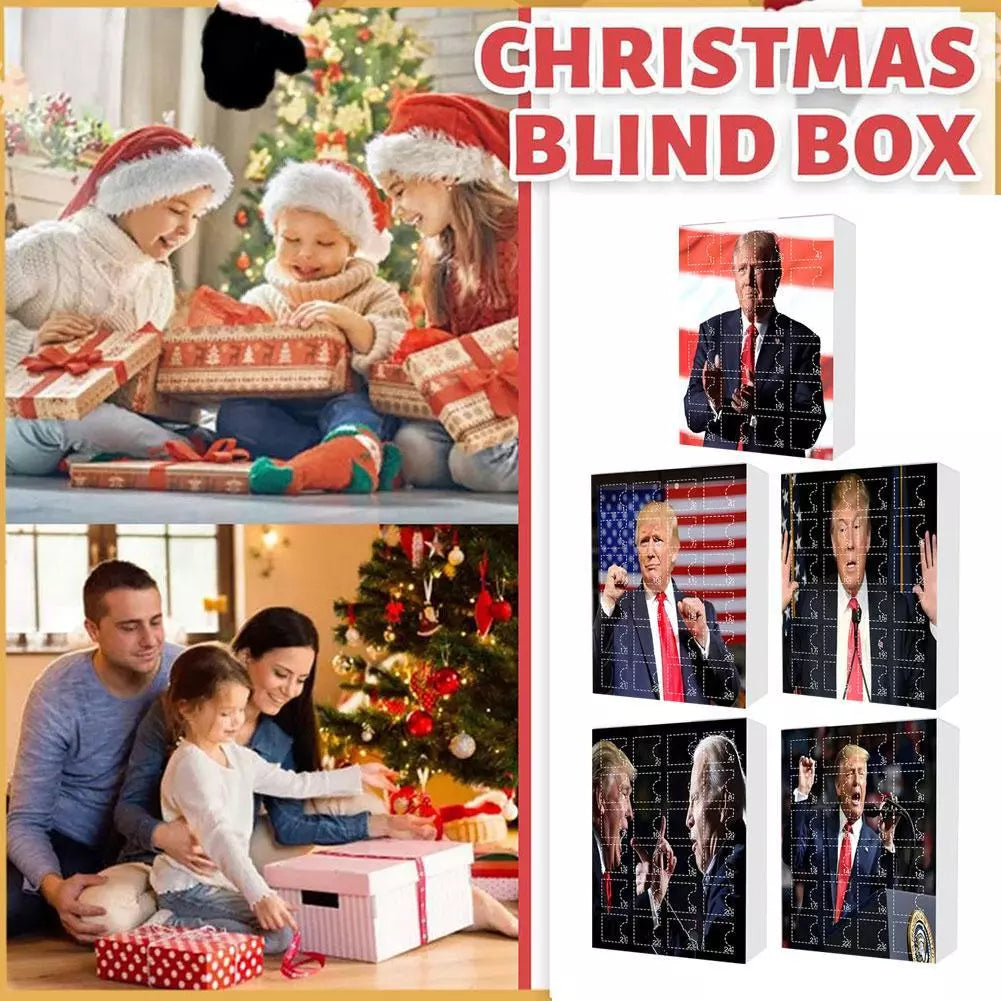 🎅Trump Calendar 24 Days Christmas Countdown