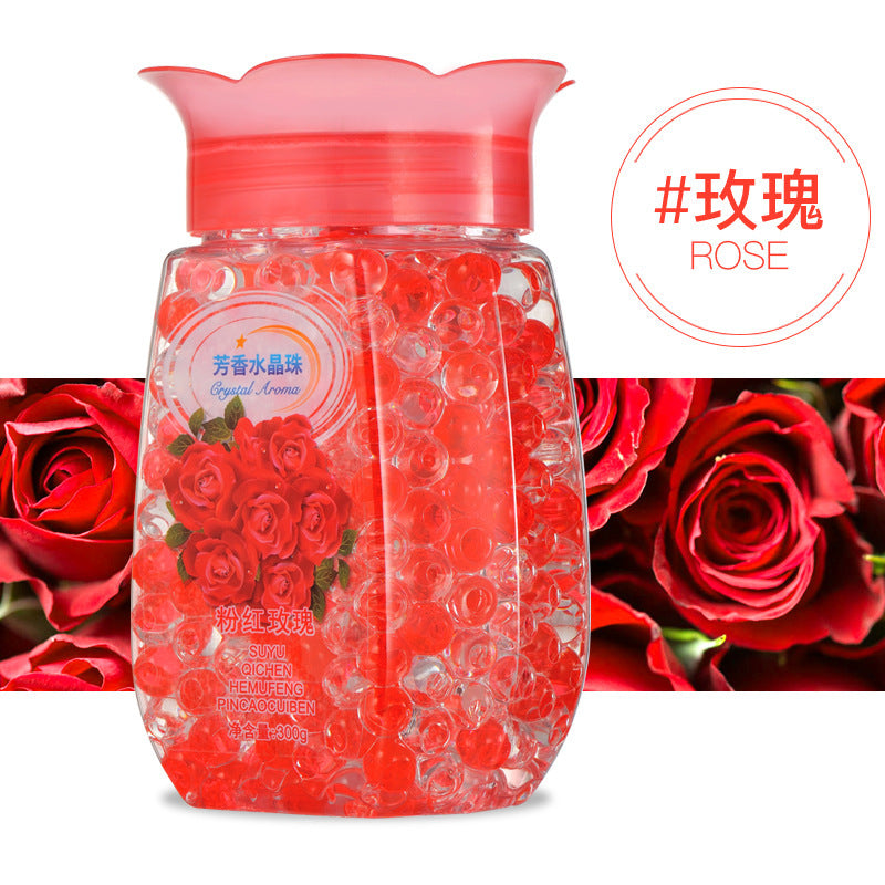 300g Rose Scented Crystal Beads Air Freshener Home Fragrance Aroma