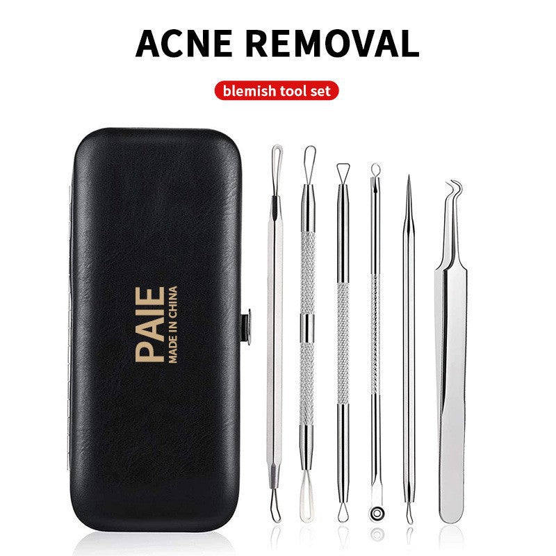 PAIE Blackhead Remover Comedone Extractor Acne Removal Kit (6-piece)