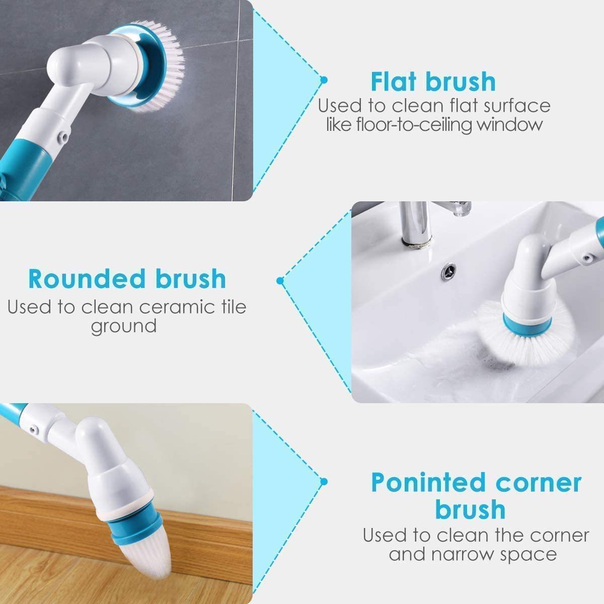 New Electric Cleaning Brush