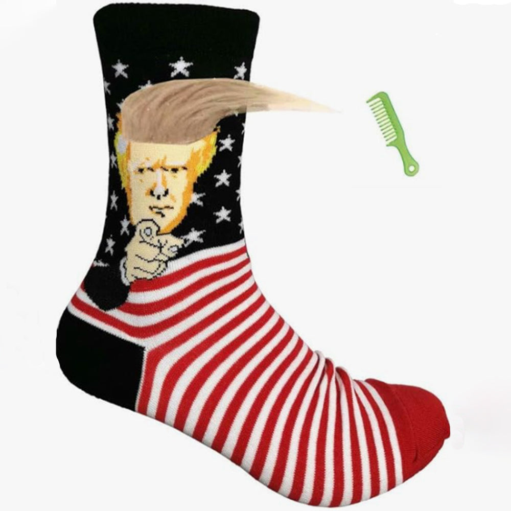 Trump Personalized Hair Socks